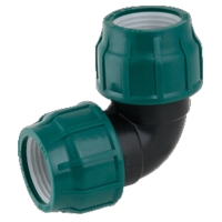 Отвод ПНД 20 POELSAN (Турция) (уп. 25/500 шт)